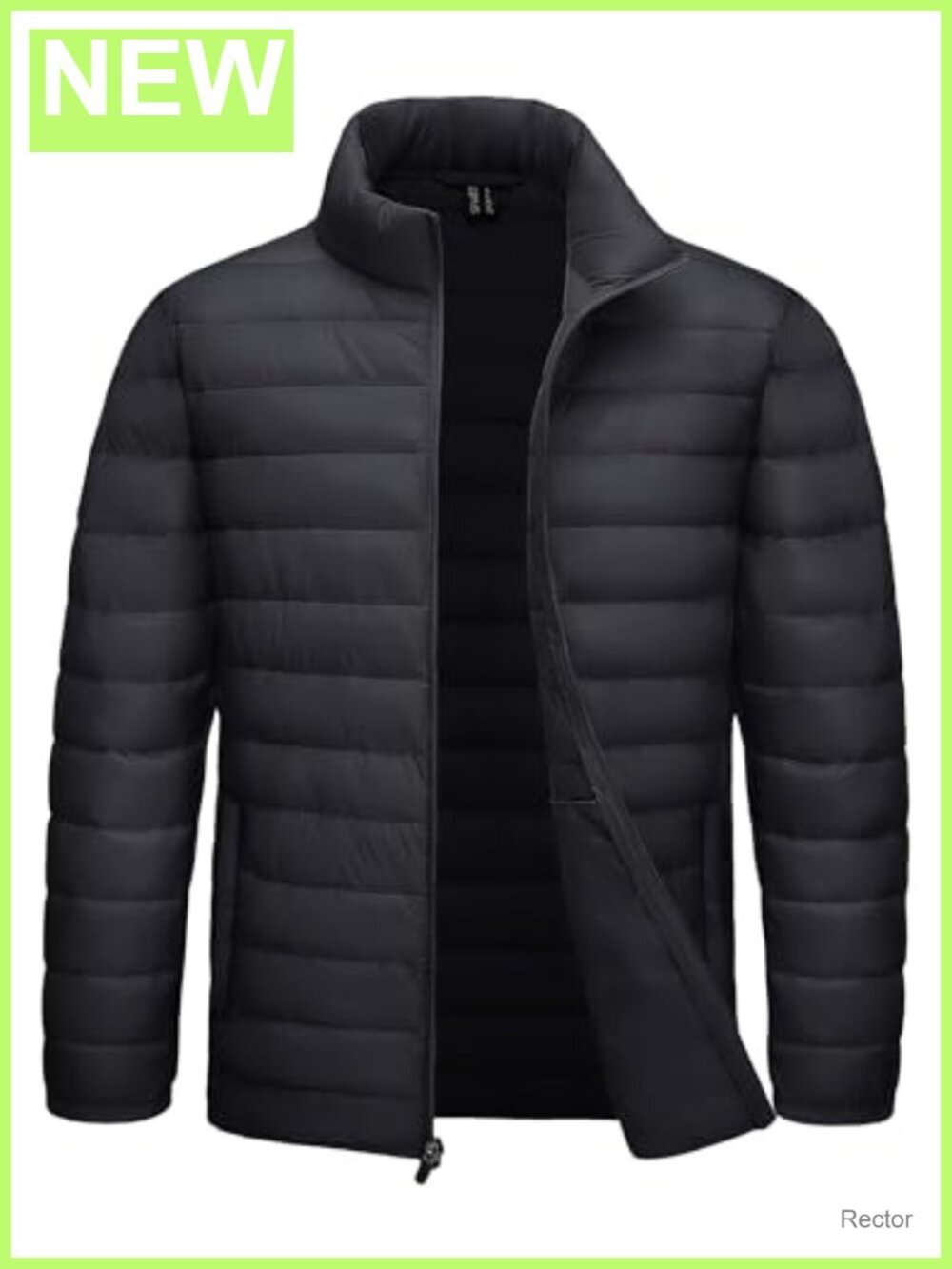 Lightweight Quilted Puffer Jacket Insulated Winter Coat Nylon